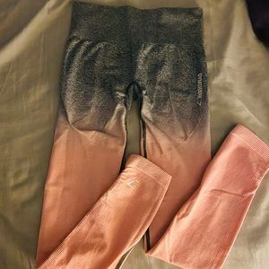 Gymshark ombré seamless leggings